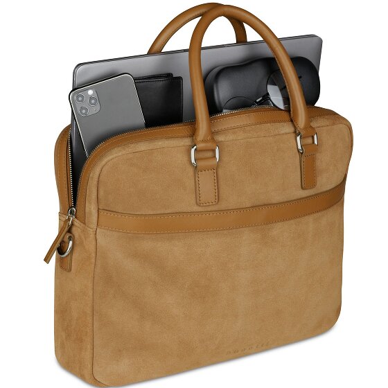 bugatti Diego Attaché-case Cuir véritable 40 cm Compartiment ordinateur
