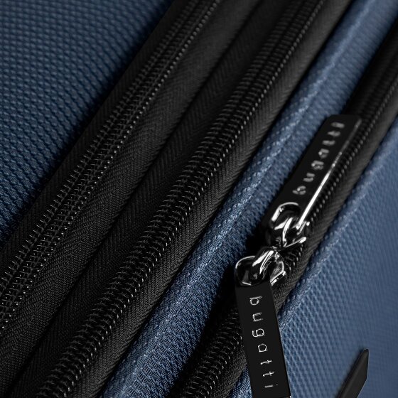 bugatti Valencia Soft 4 roues Valise cabine L 75 cm avec soufflet d'extension