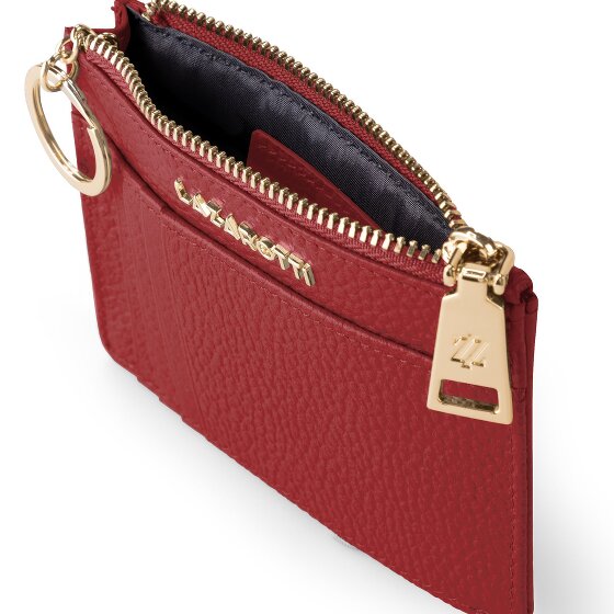 Lazarotti Bologna Leather Étui à clés en cuir 11,5 cm avec poche Air Tag