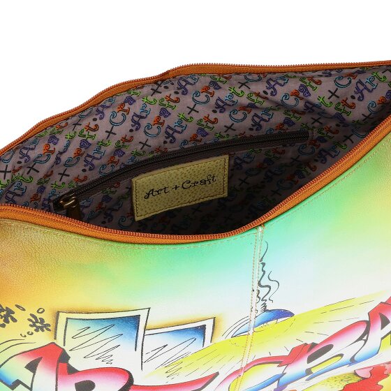 Greenland Nature Art+Craft Sac à bandoulière en cuir 34 cm