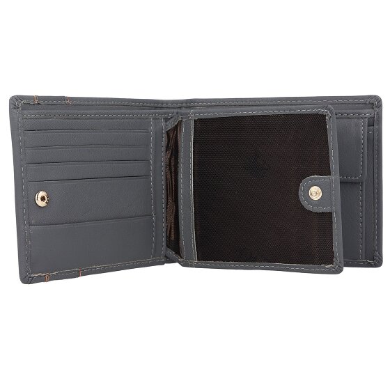 mano Don Leonardo Porte-monnaie RFID en cuir 11,5 cm