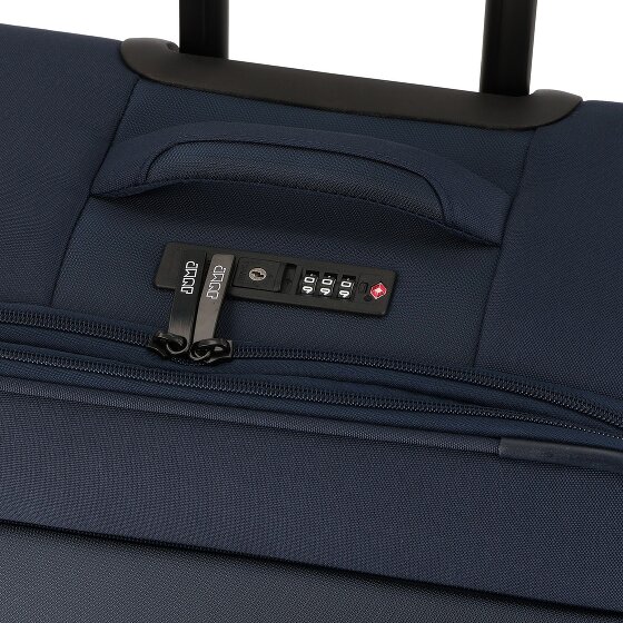 Jump Monthélys 4 roulettes Trolley 67 cm avec soufflet d'extension