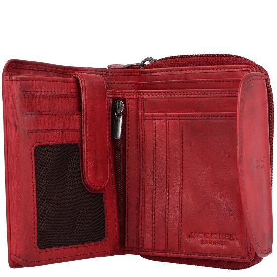 Jack Kinsky Porte-monnaie Nelson RFID cuir 12,5 cm