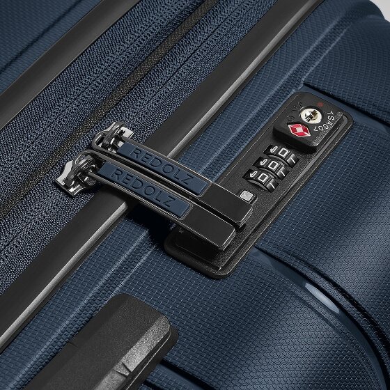 Redolz Essentials 11 4 roulettes Trolley de cabine 55 cm avec soufflet d'extension