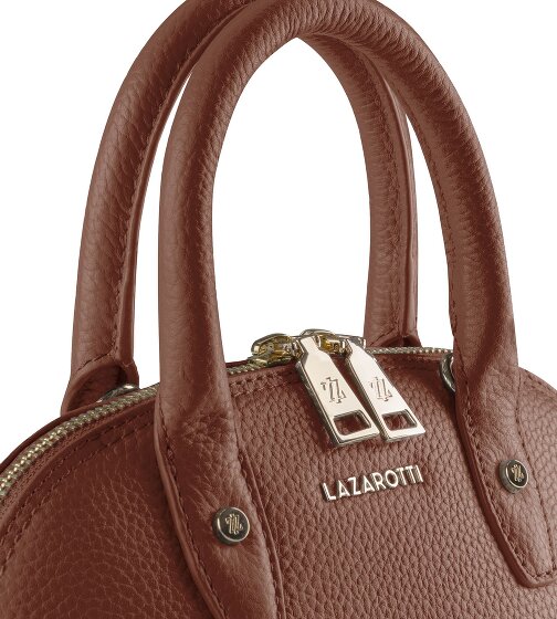 Lazarotti Sac à main en cuir « Bologna » à bandoulière, 24 cm