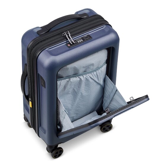 Delsey Paris Turenne 2.0 4 roulettes Trolley de cabine 55 cm Compartiment pour ordinateur portable