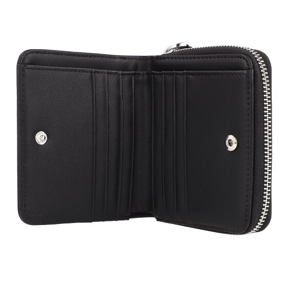 Karl Lagerfeld Ikonik 2.0 Porte-monnaie Cuir véritable 11.5 cm