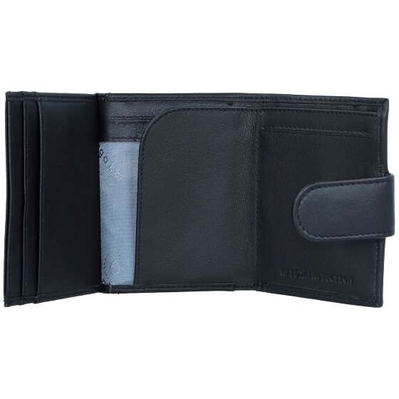 bugatti Secure Smart Porte-monnaie RFID Cuir 8 cm