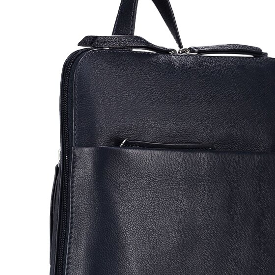 Jost Lysa Daypack Cuir véritable 36 cm Compartiment ordinateur