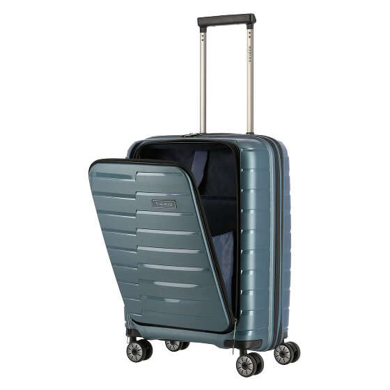 Travelite Air Base 4 roulettes Trolley de cabine 55 cm Compartiment pour ordinateur portable