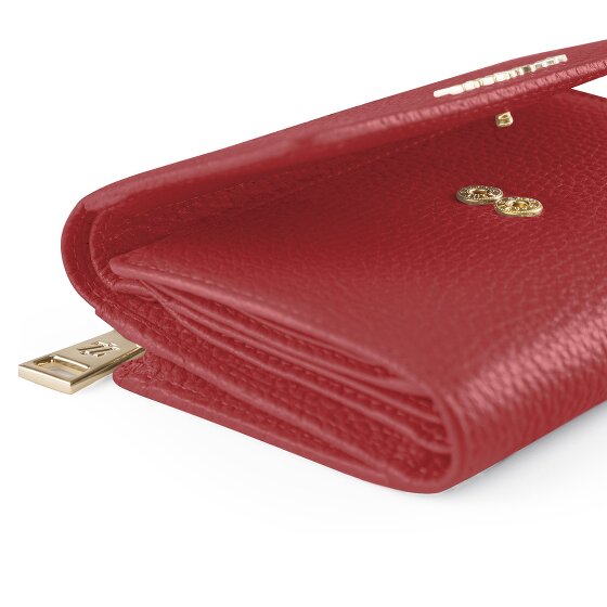 Lazarotti Bologna Leather XL Porte-monnaie avec compartiment zip-around Cuir 14 cm