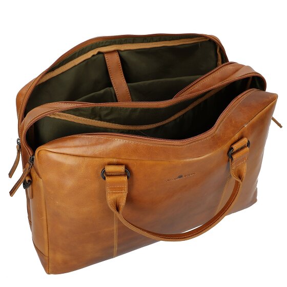 Greenburry Newport Porte-documents Cuir 43 cm Compartiment pour ordinateur portable