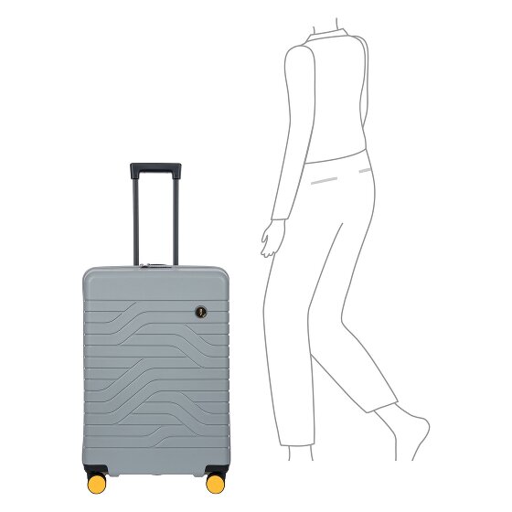 Bric's B|Y Ulisse 4 roues Valise cabine 71 cm avec soufflet d'extension