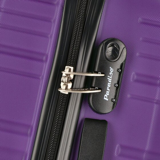 Check.In Paradise 4 roulettes Set de valises 3 pièces