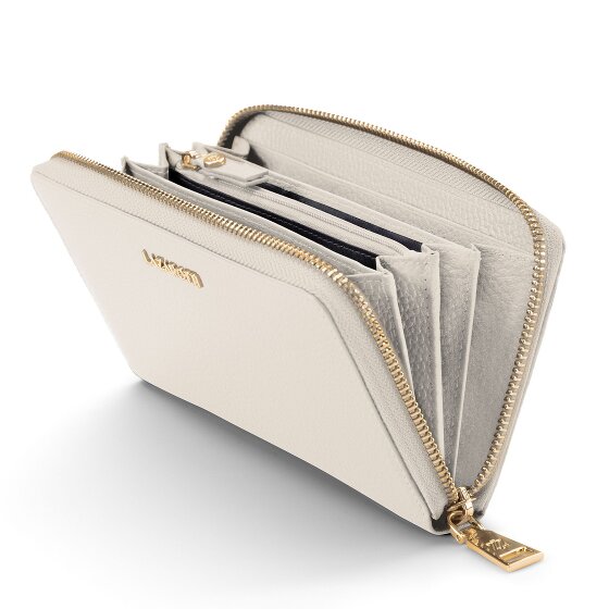 Lazarotti Bologna Leather XL Porte-monnaie zip-around en cuir 19 cm