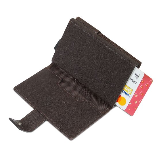 Piquadro Marcel Étui pour cartes de crédit Protection RFID Cuir 11.5 cm