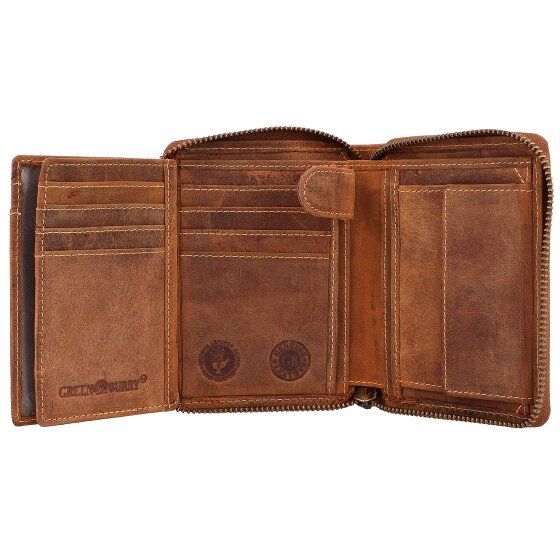Greenburry Vintage Porte-monnaie Cuir véritable 12.5 cm