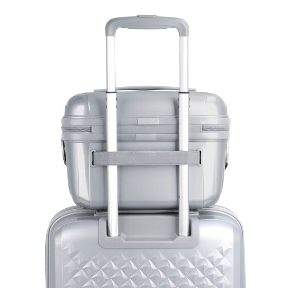 Gabol Queens 4 roulettes Set de valises 4 pièces avec soufflet d'extension