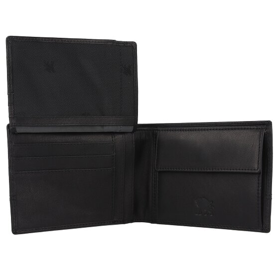 mano Don Romeo Porte-monnaie RFID cuir 13 cm