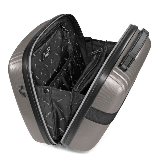 Redolz Essentials 14 Set de valises 2 pcs. trolley cabine avec soufflet extensible & Beautycase