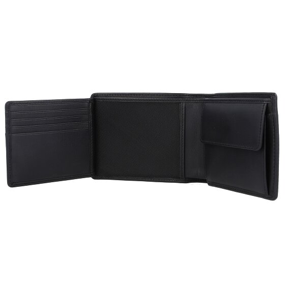 Boss Arezzo Porte-monnaie en cuir 13 cm