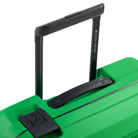 Delsey Paris x United Colors of Benetton Color Block Hardside 4-pouces trolley cabine 55 cm