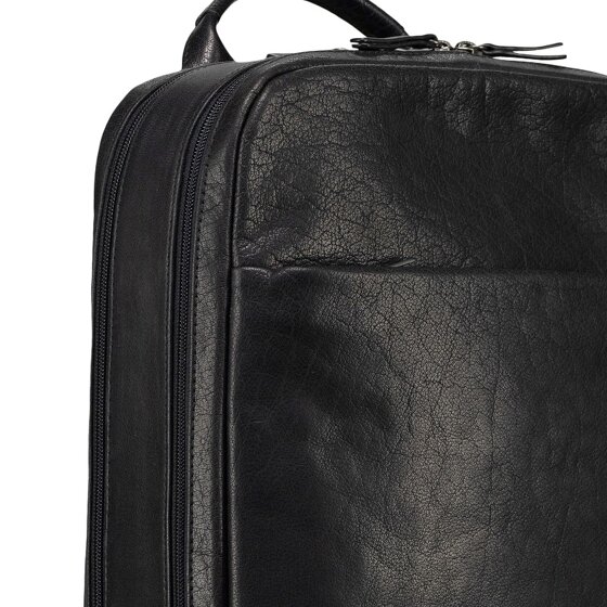 Jost Glasgow Daypack Protection RFID Cuir véritable 44 cm Compartiment ordinateur