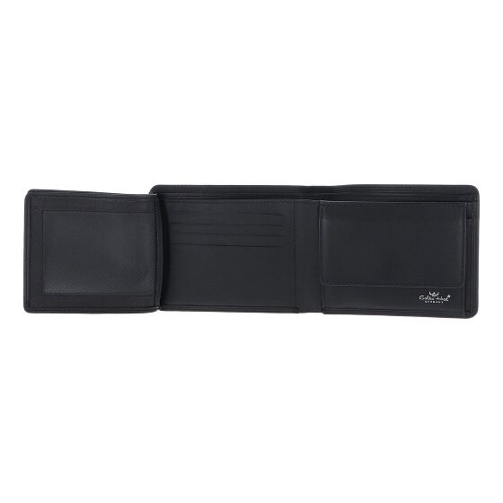 Golden Head Polo Porte-monnaie Protection RFID Cuir véritable 12.5 cm