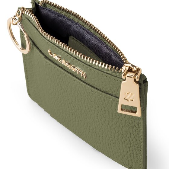 Lazarotti Bologna Leather Étui à clés en cuir 11,5 cm avec poche Air Tag