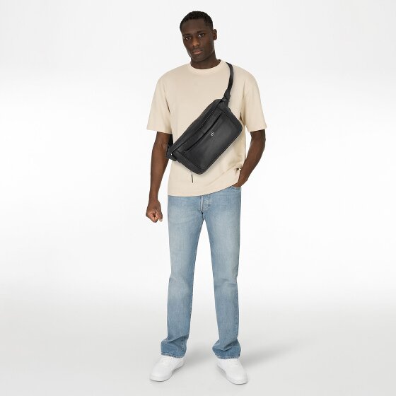 Piquadro Vibe Sac banane Cuir 30 cm