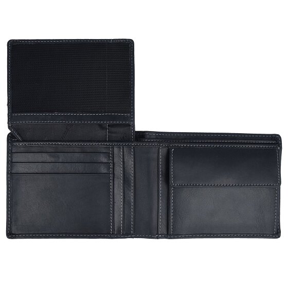 Esquire Porte-monnaie Esquire Dallas en cuir 12,5 cm