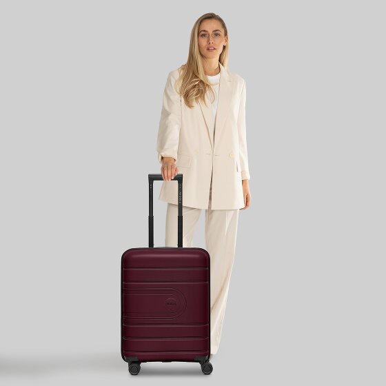 Redolz Essentials 11 4 roulettes Trolley de cabine 55 cm avec soufflet d'extension