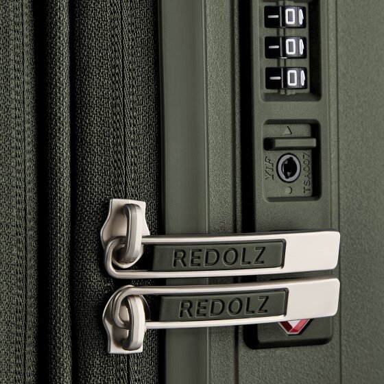 Redolz Essentials 01 4 roues Valise cabine M 66 cm avec soufflet d'extension