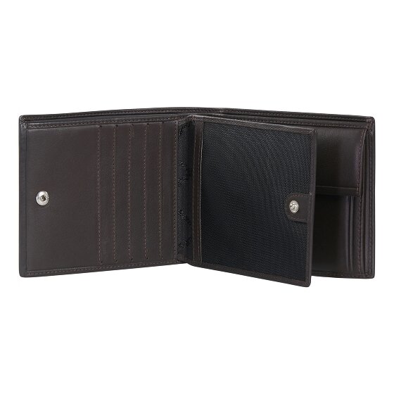 Samsonite Attack 3.0 Porte-monnaie Protection RFID Cuir véritable 13 cm