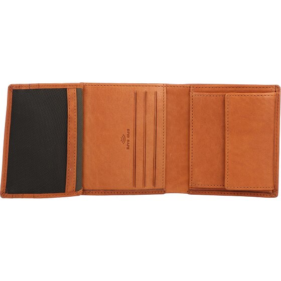 Strellson Blackwall BillFold V7 Porte-monnaie en cuir RFID 9 cm