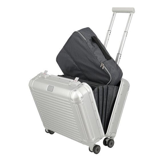 Travelite Valise business Next à 4 roues en Aluminium, 43 cm