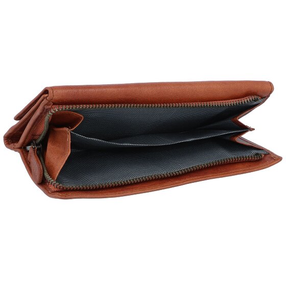 Spikes & Sparrow Porte-monnaie RFID en cuir 19 cm