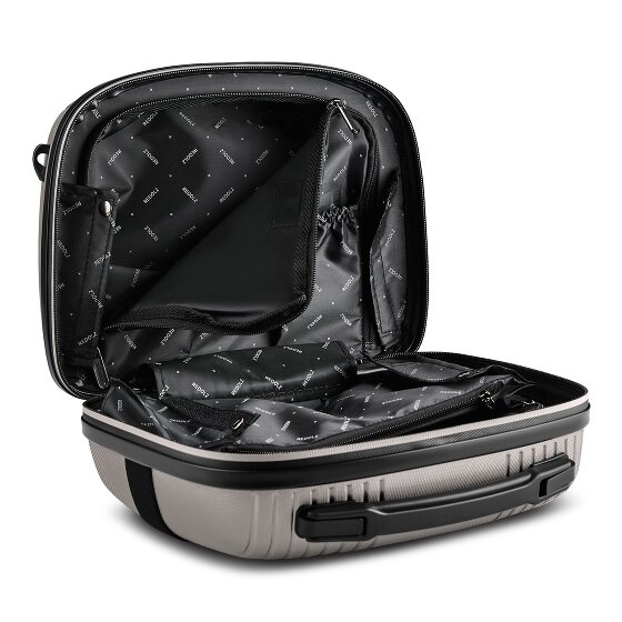 Redolz Essentials14 Set de valises à 4 roulettes Beautycase 4pcs avec soufflet extensible Laptopfach
