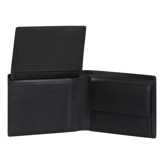 Samsonite Attack 3.0 Porte-monnaie Protection RFID Cuir véritable 9.5 cm