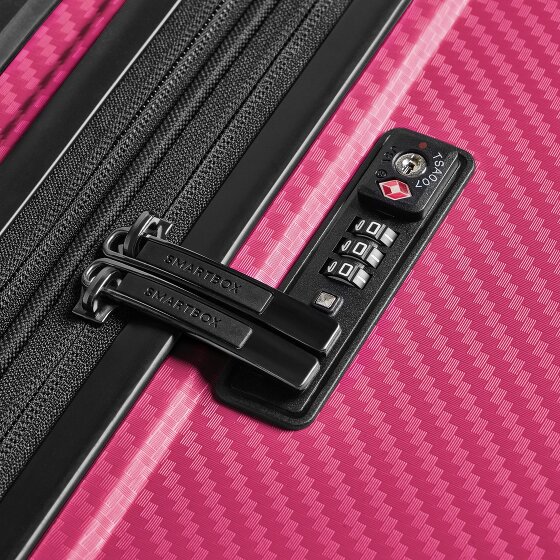 Smartbox Edition 01 4 roulettes Trolley de cabine 55 cm avec soufflet d'extension