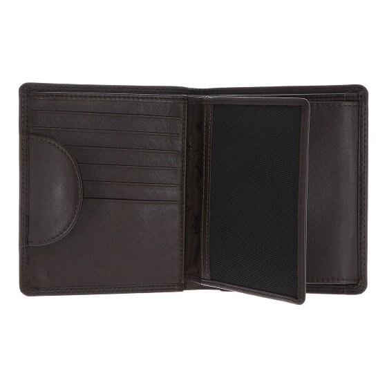 Golden Head Polo Porte-monnaie Protection RFID Cuir véritable 13 cm