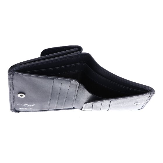 Golden Head Polo Porte-monnaie Protection RFID Cuir véritable 10.5 cm