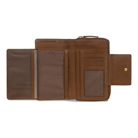 bugatti Fabia Porte-monnaie Protection RFID Cuir 16 cm