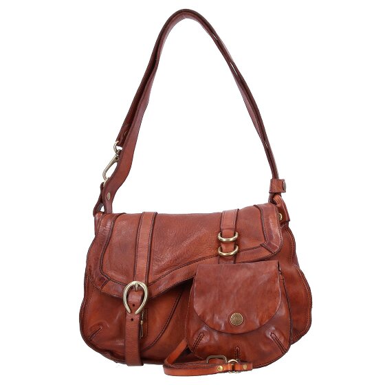 Campomaggi Sac à bandoulière Cuir véritable 24 cm