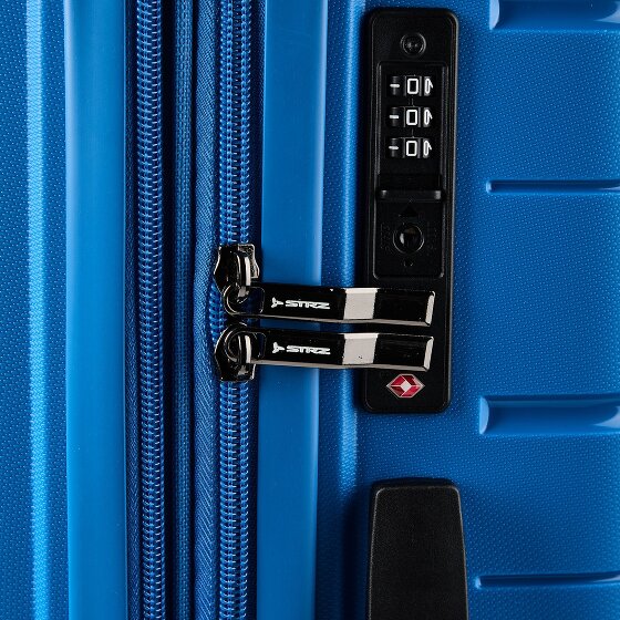 Polestream Strz by Asteroid 4 roulettes Trolley M 64 cm avec soufflet d'extension