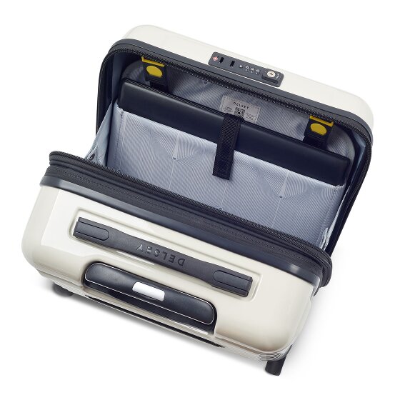 Delsey Paris Shadow 5.0 trolley business à 4 roulettes 38 cm compartiment pour ordinateur portable avec soufflet d'extension