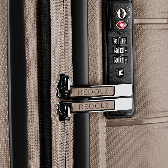 Redolz Essentials 11 4 roues Set de valises 3 pièces avec soufflet d'extension