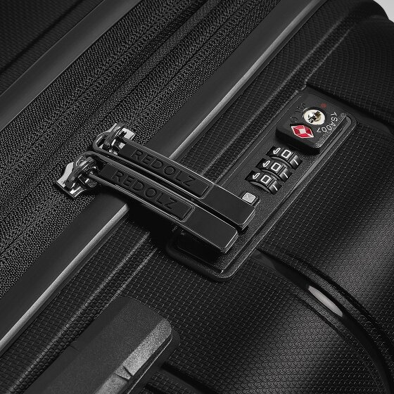 Redolz Essentials 11 4 roulettes Set de valises 3 pièces avec soufflet d'extension