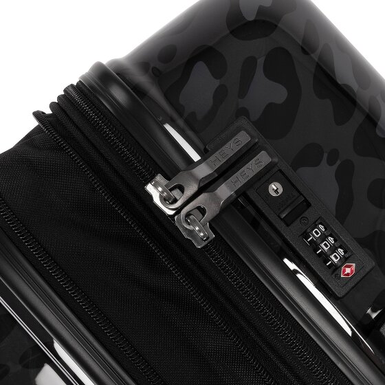 Heys Elite Fashion 4 roues Set de valises 3 pièces avec soufflet d'extension