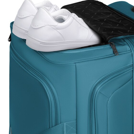 Redolz Sac de voyage Duffle Essentials à 2 roues, 70 cm de long, avec soufflet d'extension